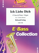 Ich Liebe Dich by Grieg Edvard - Mourey Colette - for Eb Bass and Piano (Eb Bass and Piano)