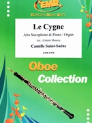 Le Cygne by Saint-Saens Camille - Mourey Colette - for Alto Saxophone and Organ (Alto Saxophone and Organ)
