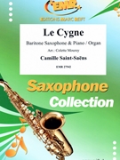 Le Cygne by Saint-Saens Camille - Mourey Colette - for Baritone Saxophone and Piano (Baritone Saxophone and Piano)
