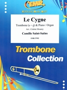 Le Cygne by Saint-Saens Camille - Mourey Colette - for Trombone and Organ (Trombone and Organ)