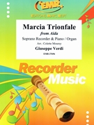 Marcia Trionfale by Verdi Giuseppe - Mourey Colette - for Soprano Saxophone and Piano (Soprano Saxophone and Piano)