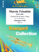 Marcia Trionfale by Verdi Giuseppe - Mourey Colette - for Trumpet and Organ (Trumpet and Organ)