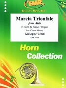 Marcia Trionfale by Verdi Giuseppe - Mourey Colette - for Horn and Organ (Horn and Organ)
