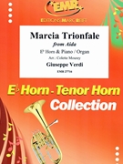 Marcia Trionfale by Verdi Giuseppe - Mourey Colette - for Eb Horn and Piano (Eb Horn and Piano)