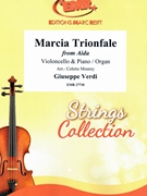 Marcia Trionfale by Verdi Giuseppe - Mourey Colette - for Violoncello and Organ (Violoncello and Organ)