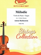 Melodie by Rubinstein Anton - Mourey Colette - for Violin and Piano (Violin and Piano)