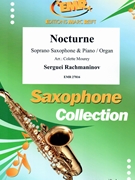 Nocturne by Rachmaninoff Sergei - Mourey Colette - for Soprano Saxophone and Piano (Soprano Saxophone and Piano)