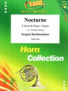 Nocturne by Rachmaninoff Sergei - Mourey Colette - for Horn and Organ (Horn and Organ)