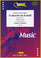 Concerto In D Minor by Albinoni Tomaso - Hilgers Walter - for Tuba and Piano (Tuba and Piano)