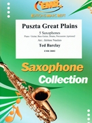 Puszta Great Plains by Barclay Ted - Naulais Jerome - for 5 Saxophones (5 Saxophones (S(A)A(T)A(T)TB) (Piano / Guitar Bass Guitar Drums Percussion (optional)))