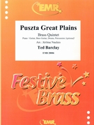 Puszta Great Plains by Barclay Ted - Naulais Jerome - for 2 Trumpets Horn Trombone Tuba and Drums (2 Trumpets Horn Trombone Tuba and Drums (Piano / Guitar Bass Guitar Drums Percussion (optional)))