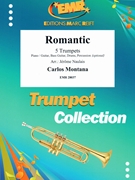 Romantic by Montana Carlos - Naulais Jerome - for 5 Trumpets and Piano (5 Trumpets and Piano (Piano / Guitar Bass Guitar Drums Percussion (optional)))