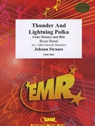 Thunder And Lightning Polka by Strauss Johann - Mortimer John Glenesk - for Brass Band (Brass Band)