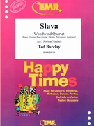 Slava by Barclay Ted - Naulais Jerome - for Woodwind Quartet and Rhythm Section (Woodwind Quartet and Rhythm Section (Piano Bass Drums) (Piano / Guitar Bass Guitar Drums Percussion (optional)))