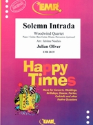 Solemn Intrada by Oliver Julian - Naulais Jerome - for Woodwind Quartet and Rhythm Section (Woodwind Quartet and Rhythm Section (Piano Bass Drums) (Piano / Guitar Bass Guitar Drums Percussion (optional)))
