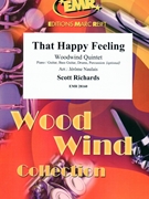 That Happy Feeling by Richards Scott - Naulais Jerome - for Woodwind Quintet (Woodwind Quintet (Piano / Guitar Bass Guitar Drums Percussion (optional)))