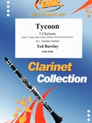 Tycoon by Barclay Ted - Naulais Jerome - for 5 Clarinets and Rhythm Section (5 Clarinets and Rhythm Section (Piano Bass Drums) (Piano / Guitar Bass Guitar Drums Percussion (optional)))