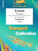 Tycoon by Barclay Ted - Naulais Jerome - for 5 Trumpets (5 Trumpets (Piano / Guitar Bass Guitar Drums Percussion (optional)))