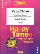 Vaya Chicos by Naulais Jerome for Woodwind Quartet and Rhythm Section (Woodwind Quartet and Rhythm Section (Piano Bass Drums) (Piano / Guitar Bass Guitar Drums Percussion (optional)))