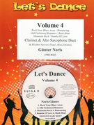 Let's Dance Volume 4 by Noris Gunter for Clarinet Alto Saxophone and Rhythm Section (Clarinet Alto Saxophone and Rhythm Section (Piano Bass Drums) (+ CD Play Back / Play Along optional))