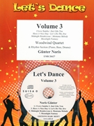 Let's Dance Volume 3 by Noris Gunter for Woodwind Quartet and Rhythm Section (Woodwind Quartet and Rhythm Section (Piano Bass Drums) (+ CD Play Back / Play Along optional))