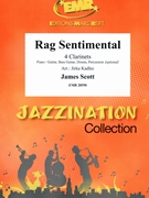 Rag Sentimental by Scott James - Jirka Kadlec - for 4 Clarinets and Piano (4 Clarinets and Piano (Piano / Guitar Bass Guitar Drums Percussion (optional)))
