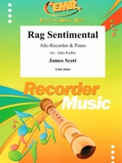 Rag Sentimental by Scott James - Jirka Kadlec - for Alto Recorder and Piano (Alto Recorder and Piano)