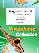 Rag Sentimental by Scott James - Jirka Kadlec - for Alto Saxophone and Piano (Alto Saxophone and Piano)