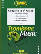 Concerto Eb Major by Bellini Vincenzo - Paul Angerer - for Trombone and Piano (Trombone and Piano)