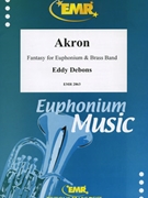 Akron by Debons Eddy for Euphonium and Brass Band (Euphonium and Brass Band)