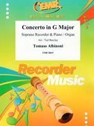 Concerto in G Major by Albinoni Tomaso - Ted Barclay - for Soprano Recorder and Organ (Soprano Recorder and Organ)