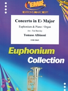 Concerto in Eb Major by Albinoni Tomaso - Ted Barclay - for Euphonium and Organ (Euphonium and Organ)