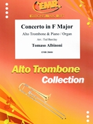 Concerto in F Major by Albinoni Tomaso - Ted Barclay - for Alto Trombone and Organ (Alto Trombone and Organ)