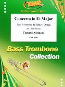 Concerto in Eb Major by Albinoni Tomaso - Ted Barclay - for Bass Trombone and Organ (Bass Trombone and Organ)