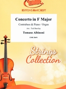 Concerto in F Major by Albinoni Tomaso - Ted Barclay - for Contrabass and Piano (Contrabass and Piano)
