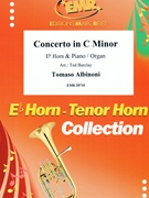 Concerto in C Minor by Albinoni Tomaso - Ted Barclay - for Eb Horn and Piano (Eb Horn and Piano)