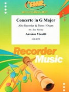 Concerto in G Major by Vivaldi Antonio Lucio - Ted Barclay - for Alto Recorder and Piano (Alto Recorder and Piano)