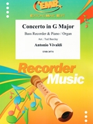 Concerto in G Major by Vivaldi Antonio Lucio - Ted Barclay - for Bass Recorder and Organ (Bass Recorder and Organ)