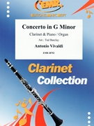Concerto in G Minor by Vivaldi Antonio Lucio - Ted Barclay - for Clarinet and Piano (Clarinet and Piano)