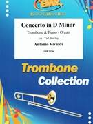 Concerto in D Minor by Vivaldi Antonio Lucio - Ted Barclay - for Trombone and Organ (Trombone and Organ)