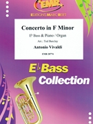 Concerto in F Minor by Vivaldi Antonio Lucio - Ted Barclay - for Eb Bass and Piano (Eb Bass and Piano)