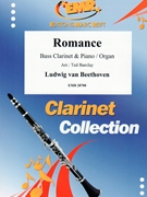 Romance by Beethoven Ludwig van - Ted Barclay - for Bass Clarinet and Piano (Bass Clarinet and Piano)