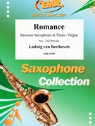 Romance by Beethoven Ludwig van - Ted Barclay - for Baritone Saxophone and Piano (Baritone Saxophone and Piano)