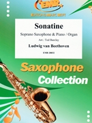 Sonatine by Beethoven Ludwig van - Ted Barclay - for Soprano Saxophone and Organ (Soprano Saxophone and Organ)