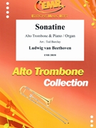 Sonatine by Beethoven Ludwig van - Ted Barclay - for Alto Trombone and Organ (Alto Trombone and Organ)