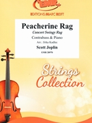 Peacherine Rag by Joplin Scott - Jirka Kadlec - for Contrabass and Piano (Contrabass and Piano)