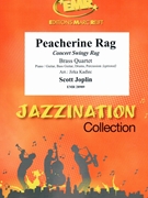 Peacherine Rag by Joplin Scott - Jirka Kadlec - for 2 Trumpets 2 Trombones (2 Trumpets 2 Trombones (Piano / Guitar Bass Guitar Drums Percussion (optional)))