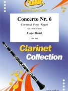 Concerto Nr. 6 by Bond Capel - Marco Santi - for Clarinet and Organ (Clarinet and Organ)