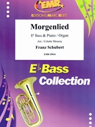 Morgenlied by Schubert Franz - Mourey Colette - for Eb Bass and Piano (Eb Bass and Piano)