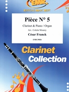 Piece # 5 by Franck Cesar - Mourey Colette - for Clarinet and Organ (Clarinet and Organ)